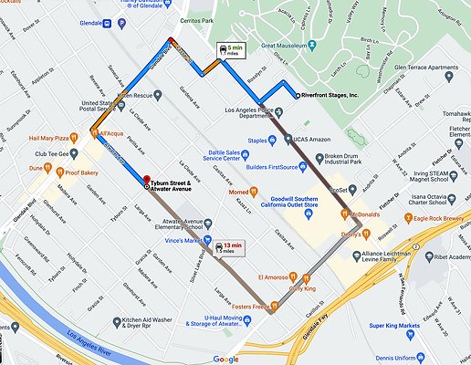 Atwater Ave &amp; Tyburn St.